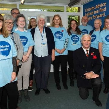 Citizens Advice welcomes clients to new look service in Ringwood