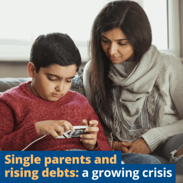 Single parents and rising debts: a growing crisis
